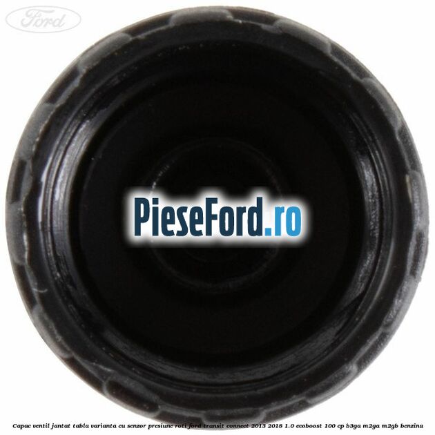 Capac ventil jantat tabla, varianta cu senzor presiune roti Ford Transit Connect 2013-2018 1.0 EcoBoost 100 cp B3GA, M2GA, M2GB benzina