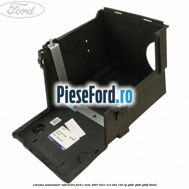 Carcasa acumulator inferioara Ford C-Max 2007-2011 2.0 TDCi 133 cp G6DC, G6DE, G6DF diesel