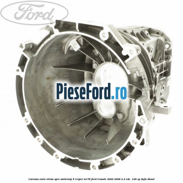 Carcasa cutie viteze spre ambreiaj 5 trepte MT75 Ford Transit 2000-2006 2.4 TDE  125 cp DOFA diesel