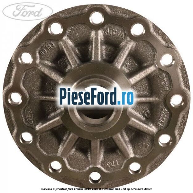 Carcasa diferential Ford Transit 2019-2023 2.0 EcoBlue RWD 185 cp BCRA, BCRB diesel