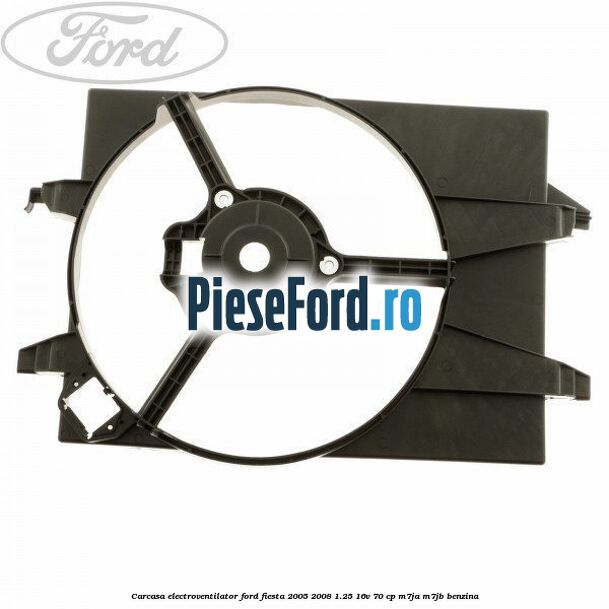 Carcasa electroventilator Ford Fiesta 2005-2008 1.25 16V 70 cp M7JA, M7JB benzina
