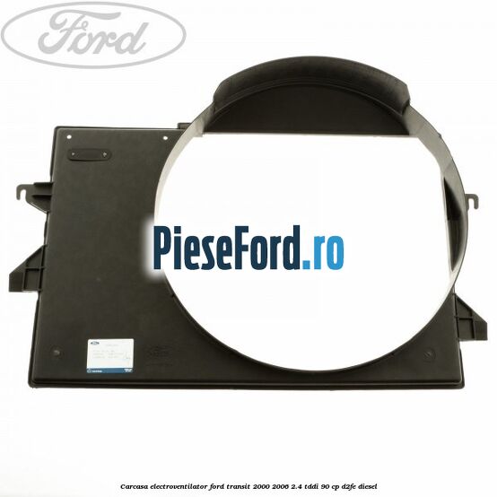 Carcasa electroventilator Ford Transit 2000-2006 2.4 TDdi 90 cp D2FE diesel