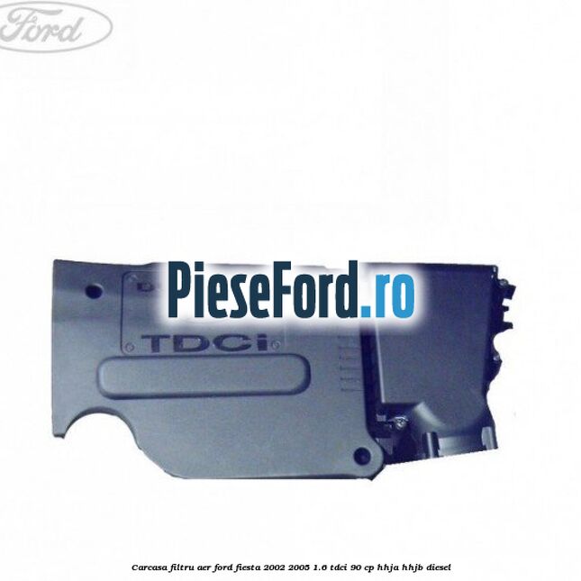 Carcasa filtru aer Ford Fiesta 2002-2005 1.6 TDCi 90 cp HHJA, HHJB diesel