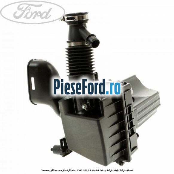 Carcasa filtru aer Ford Fiesta 2008-2012 1.6 TDCi 90 cp HHJC, HHJD, HHJE diesel