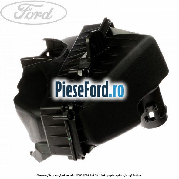 Carcasa filtru aer Ford Mondeo 2008-2014 2.0 TDCi 140 cp QXBA, QXBB, UFBA, UFBB diesel