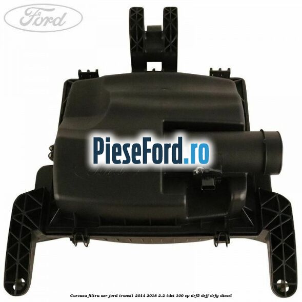 Carcasa filtru aer Ford Transit 2014-2018 2.2 TDCi 100 cp DRF5, DRFF, DRFG diesel