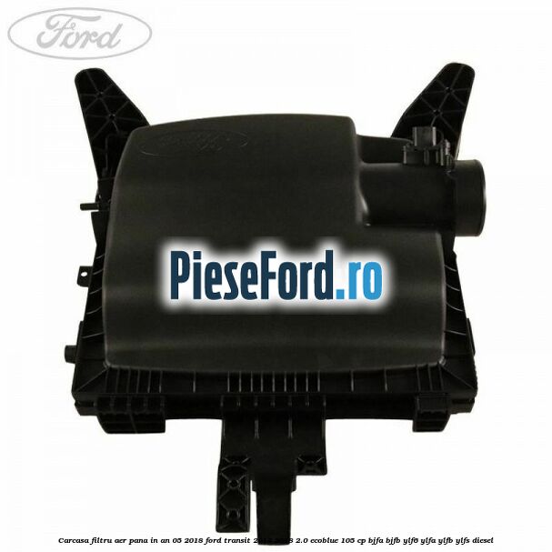 Carcasa filtru aer pana in an 05/2018 Ford Transit 2014-2018 2.0 EcoBlue 105 cp BJFA, BJFB, YLF6, YLFA, YLFB, YLFS diesel
