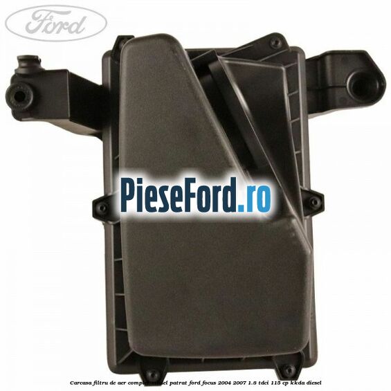 Carcasa filtru de aer complet model patrat Ford Focus 2004-2007 1.8 TDCi 115 cp Carcasa filtru de aer complet model patrat Ford Focus 2004-2007 1.8 TDCi 115 cp KKDA diesel