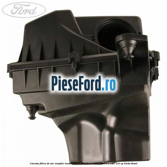 Carcasa filtru de aer complet model patrat Ford Focus 2004-2007 1.8 TDCi 115 cp Carcasa filtru de aer complet model patrat Ford Focus 2004-2007 1.8 TDCi 115 cp KKDA diesel