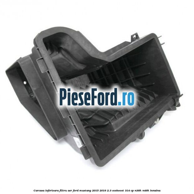 Carcasa inferioara filtru aer Ford Mustang 2015-2018 2.3 EcoBoost 314 cp N38H, N48H benzina