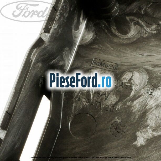 Carcasa modul ECU inferioara Ford Mondeo 2008-2014 1.6 TDCi 115 cp T1BA, T1BB, T1BC diesel