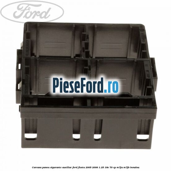 Carcasa panou sigurante auxiliar Ford Fiesta 2005-2008 1.25 16V 70 cp Carcasa panou sigurante auxiliar Ford Fiesta 2005-2008 1.25 16V 70 cp M7JA, M7JB benzina