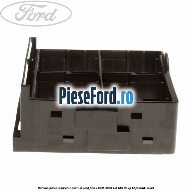 Carcasa panou sigurante auxiliar Ford Fiesta 2005-2008 1.6 TDCi 90 cp HHJA, HHJB diesel