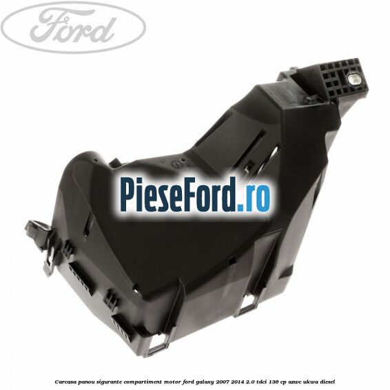 Carcasa panou sigurante compartiment motor Ford Galaxy 2007-2014 2.0 TDCi 136 cp AZWC, UKWA diesel