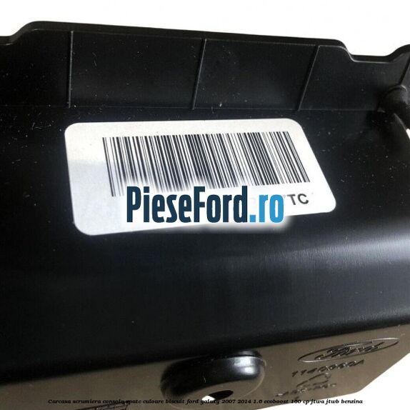 Carcasa scrumiera consola spate culoare biscuit Ford Galaxy 2007-2014 1.6 EcoBoost 160 cp JTWA, JTWB benzina