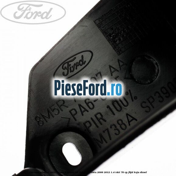 Carcasa selector cutie viteza 5 trepte B5/IB5 Ford Fiesta 2008-2012 1.4 TDCi 70 cp F6JD, KVJA diesel