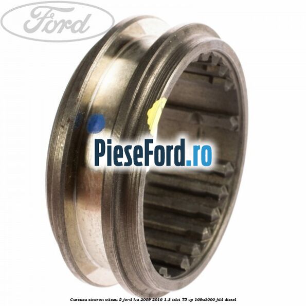 Carcasa sincron viteza 5 Ford Ka 2009-2016 1.3 TDCi 75 cp 169A1000, FD4 diesel