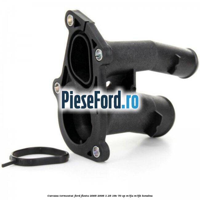 Carcasa termostat Ford Fiesta 2005-2008 1.25 16V 70 cp M7JA, M7JB benzina