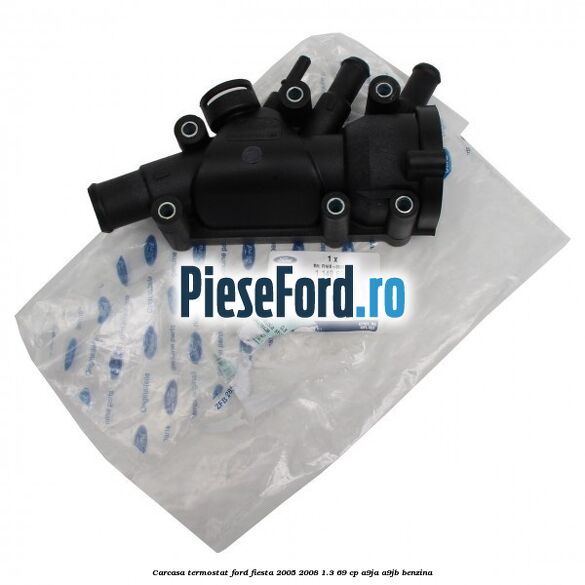 Carcasa termostat Ford Fiesta 2005-2008 1.3 69 cp A9JA, A9JB benzina