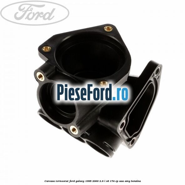 Carcasa termostat Ford Galaxy 1995-2000 2.8 i V6 174 cp AAA, AMY benzina