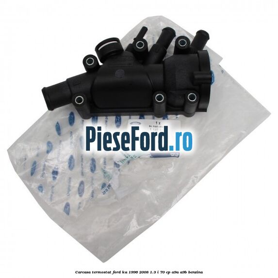 Carcasa termostat Ford Ka 1996-2008 1.3 i 70 cp A9A, A9B benzina