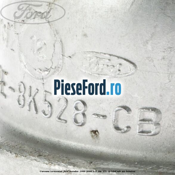 Carcasa termostat Ford Mondeo 1996-2000 2.5 24V 171 cp LCBD, SEB, SEC benzina