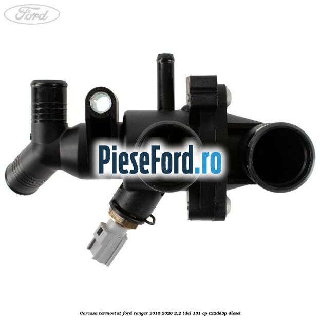 Carcasa termostat Ford Ranger 2016-2020 2.2 TDCi 131 cp T22DD0P diesel