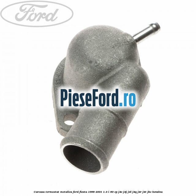 Carcasa termostat, metalica Ford Fiesta 1996-2001 1.3 i 60 cp J4C, J4J, J4L, J4Q, J4R, J4T, JBC benzina