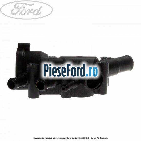 Carcasa termostat pe bloc motor Ford Ka 1996-2008 1.3 i 50 cp JJB benzina