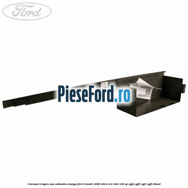 Carcasa treapta usa culisanta stanga Ford Transit 2006-2014 2.2 TDCi 125 cp CYFA, CYFB, CYFC, CYFD diesel