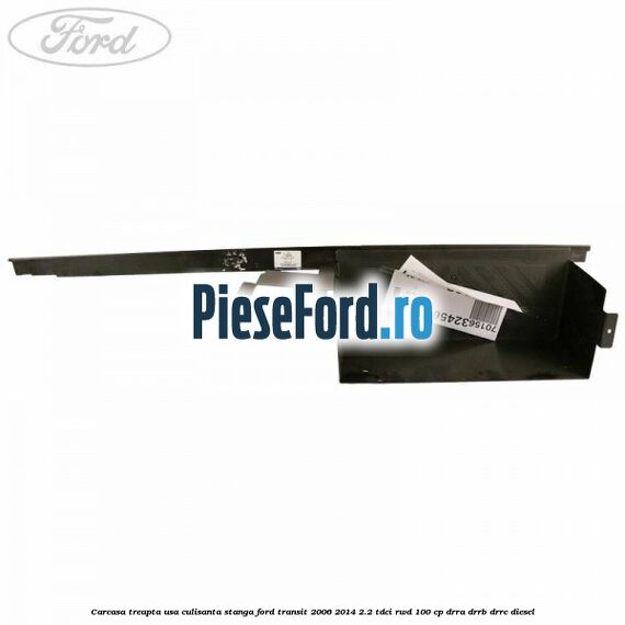 Carcasa treapta usa culisanta stanga Ford Transit 2006-2014 2.2 TDCi RWD 100 cp DRRA, DRRB, DRRC diesel