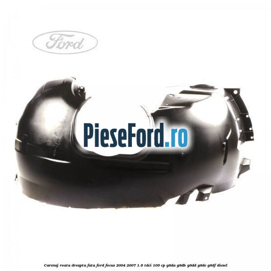 Carenaj roata dreapta fata Ford Focus 2004-2007 1.6 TDCi 109 cp