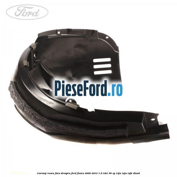 Carenaj roata fata dreapta Ford Fiesta 2008-2012 1.6 TDCi 95 cp