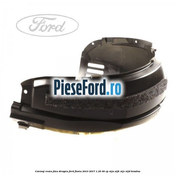 Carenaj roata fata dreapta Ford Fiesta 2013-2017 1.25 60 cp Carenaj roata fata dreapta Ford Fiesta 2013-2017 1.25 60 cp STJA, STJB, STJC, STJD benzina