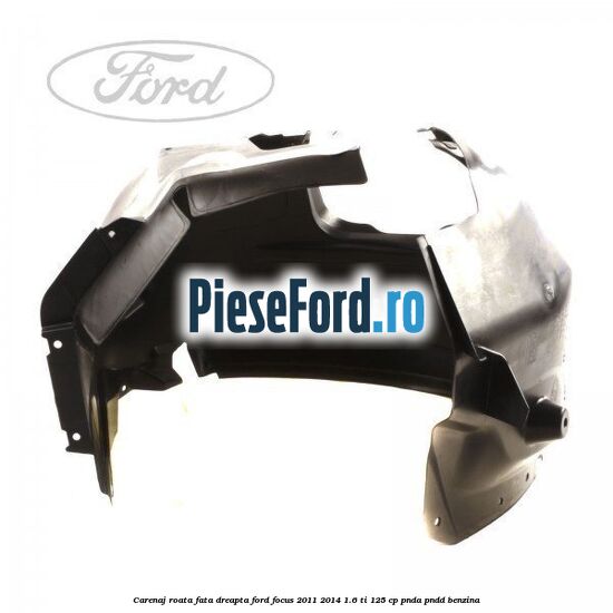 Carenaj roata fata dreapta Ford Focus 2011-2014 1.6 Ti 125 cp Carenaj roata fata dreapta Ford Focus 2011-2014 1.6 Ti 125 cp PNDA, PNDD benzina
