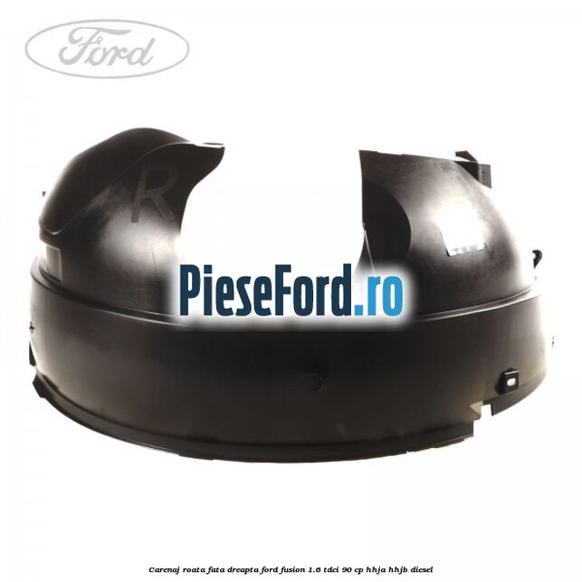 Carenaj roata fata dreapta Ford Fusion 1.6 TDCi 90 cp Carenaj roata fata dreapta Ford Fusion 1.6 TDCi 90 cp HHJA, HHJB diesel