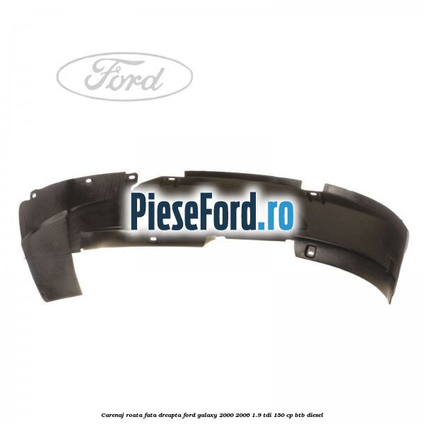 Carenaj roata fata dreapta Ford Galaxy 2000-2006 1.9 TDI 150 cp BTB diesel