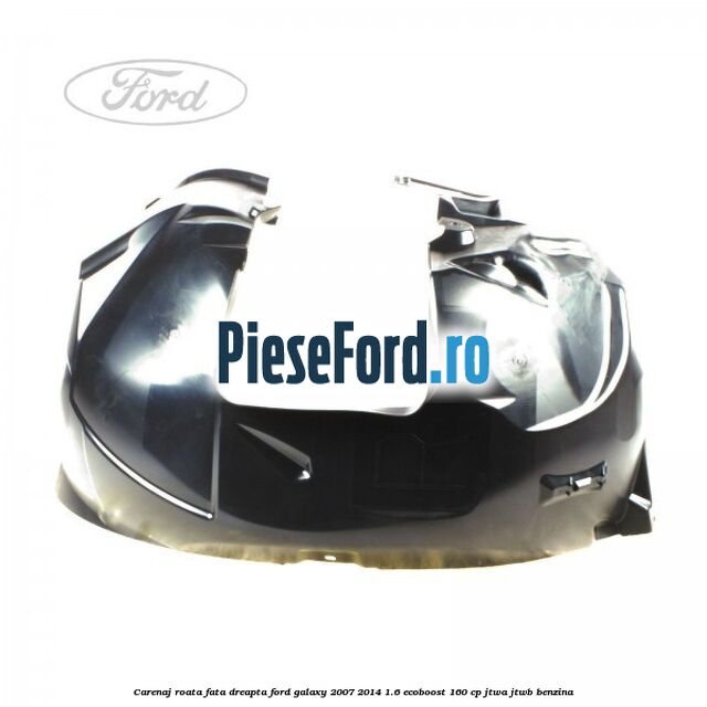 Carenaj roata fata dreapta Ford Galaxy 2007-2014 1.6 EcoBoost 160 cp JTWA, JTWB benzina