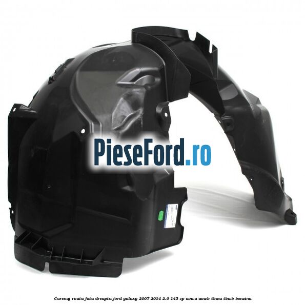 Carenaj roata fata dreapta Ford Galaxy 2007-2014 2.0 145 cp Carenaj roata fata dreapta Ford Galaxy 2007-2014 2.0 145 cp AOWA, AOWB, TBWA, TBWB benzina