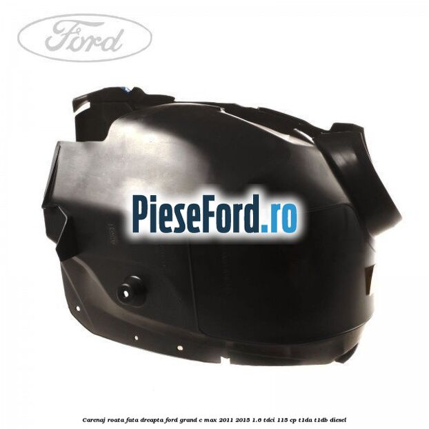 Carenaj roata fata dreapta Ford Grand C-Max 2011-2015 1.6 TDCi 115 cp T1DA, T1DB diesel