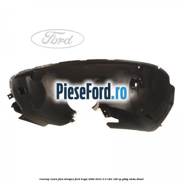 Carenaj roata fata dreapta Ford Kuga 2008-2012 2.0 TDCi 136 cp Carenaj roata fata dreapta Ford Kuga 2008-2012 2.0 TDCi 136 cp G6DG, UKDA diesel
