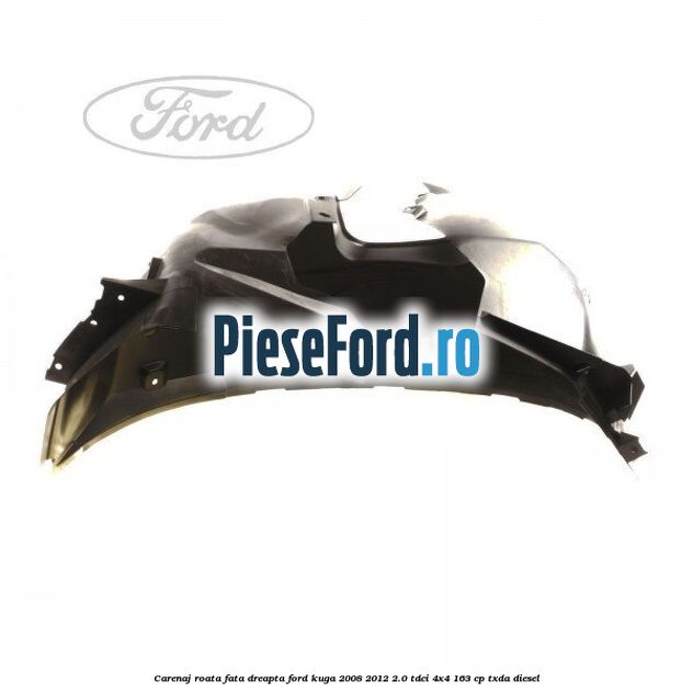 Carenaj roata fata dreapta Ford Kuga 2008-2012 2.0 TDCI 4x4 163 cp TXDA diesel