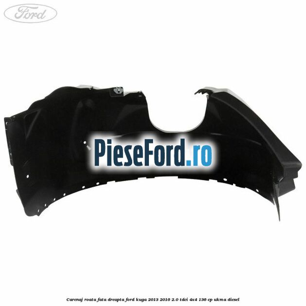 Carenaj roata fata dreapta Ford Kuga 2013-2016 2.0 TDCi 4x4 136 cp Carenaj roata fata dreapta Ford Kuga 2013-2016 2.0 TDCi 4x4 136 cp UKMA diesel