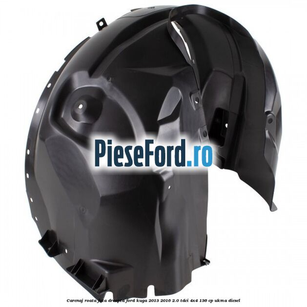 Carenaj roata fata dreapta Ford Kuga 2013-2016 2.0 TDCi 4x4 136 cp Carenaj roata fata dreapta Ford Kuga 2013-2016 2.0 TDCi 4x4 136 cp UKMA diesel