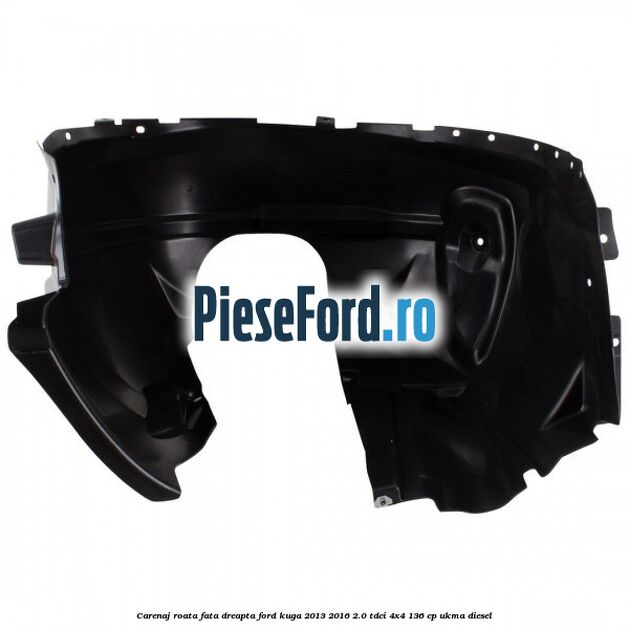Carenaj roata fata dreapta Ford Kuga 2013-2016 2.0 TDCi 4x4 136 cp Carenaj roata fata dreapta Ford Kuga 2013-2016 2.0 TDCi 4x4 136 cp UKMA diesel