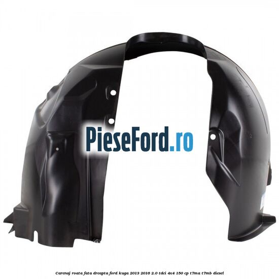 Carenaj roata fata dreapta Ford Kuga 2013-2016 2.0 TDCi 4x4 150 cp T7MA, T7MB diesel
