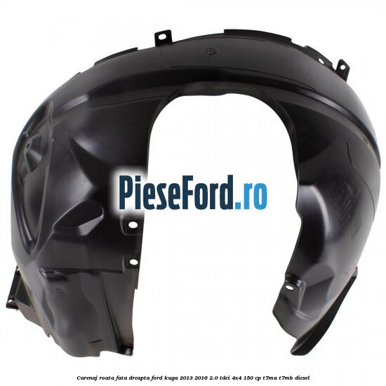 Carenaj roata fata dreapta Ford Kuga 2013-2016 2.0 TDCi 4x4 150 cp T7MA, T7MB diesel