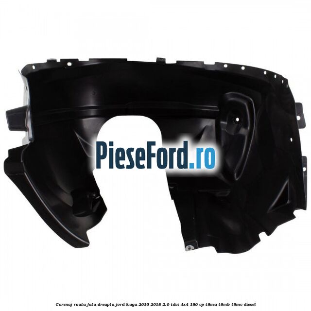 Carenaj roata fata dreapta Ford Kuga 2016-2018 2.0 TDCi 4x4 180 cp T8MA, T8MB, T8MC diesel