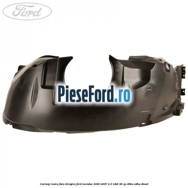 Carenaj roata fata dreapta Ford Mondeo 2000-2007 2.0 TDDI 90 cp D5BA, SDBA diesel