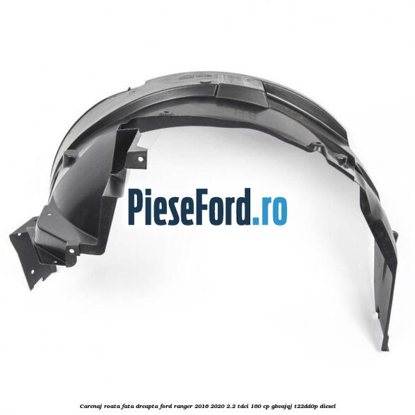 Carenaj roata fata dreapta Ford Ranger 2016-2020 2.2 TDCi 160 cp
